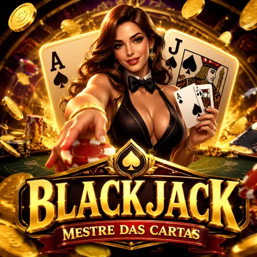 Mesa de blackjack ao vivo com cartas sendo distribuídas pelo crupiê em streaming