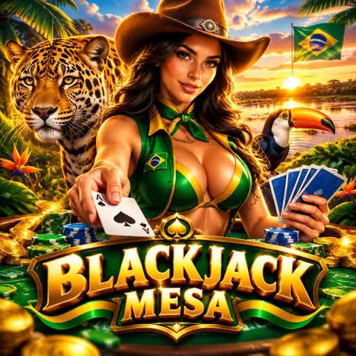 Crupiê de terno distribuindo cartas em uma mesa de blackjack ao vivo