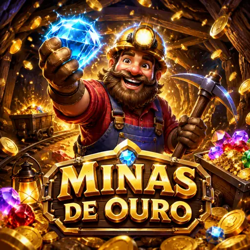 Grade de tiles do jogo Mines com gemas brilhando entre quadrados fechados