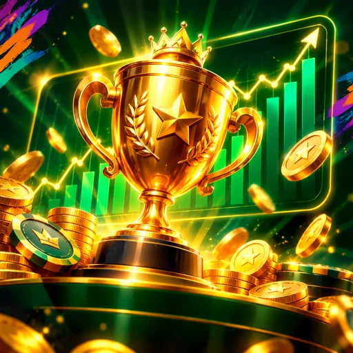 Gráfico simples comparando a variação de resultados entre slots de volatilidade baixa, média e alta