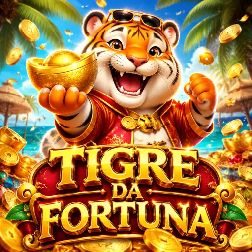 Tigre dourado em slot de temática chinesa